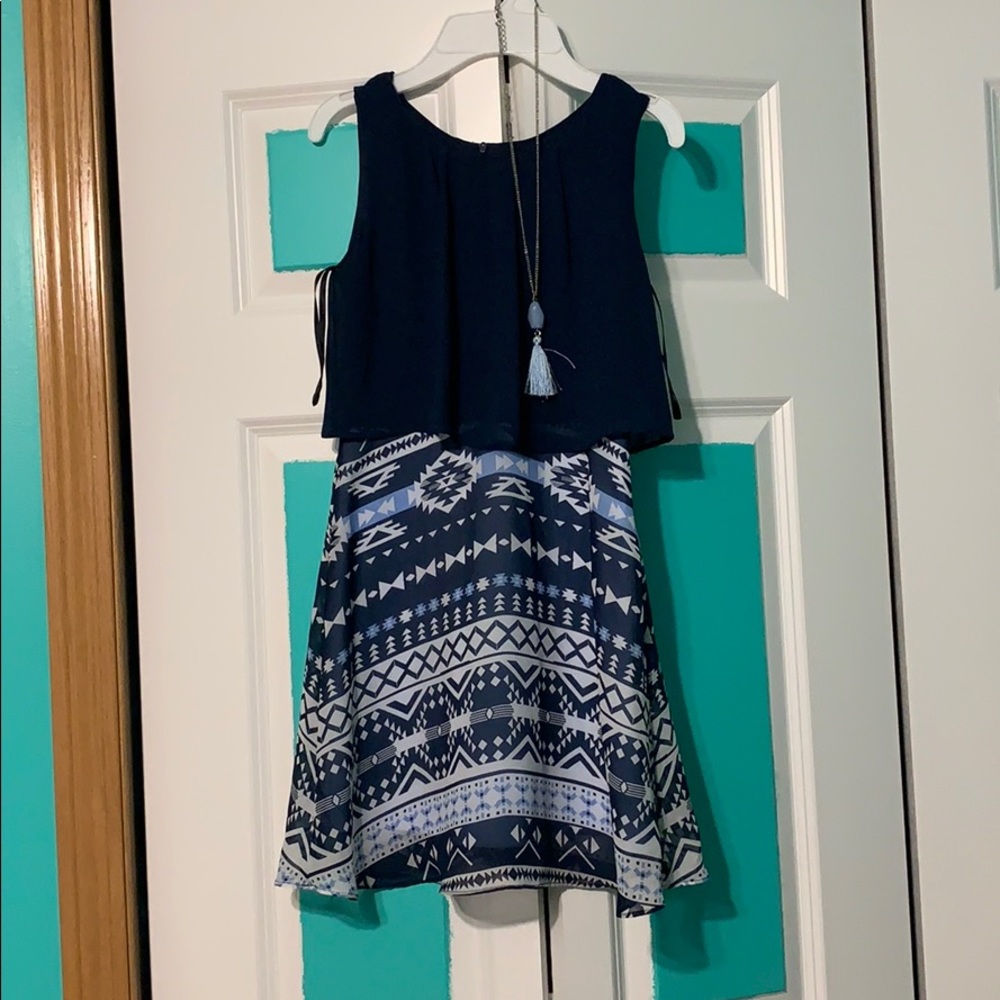 izByer girl blue kid’s dress